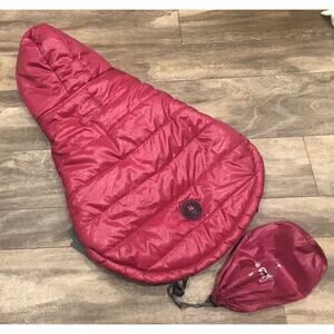 NEW G.H. Bass & Co. Dog Size M Hooded Puffer Coat Pink